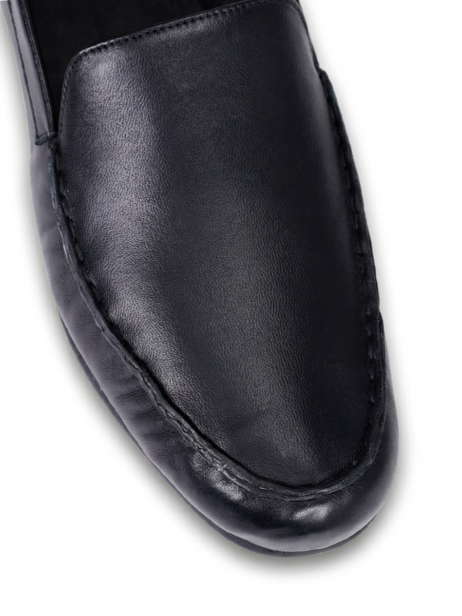 Лоферы кожаные