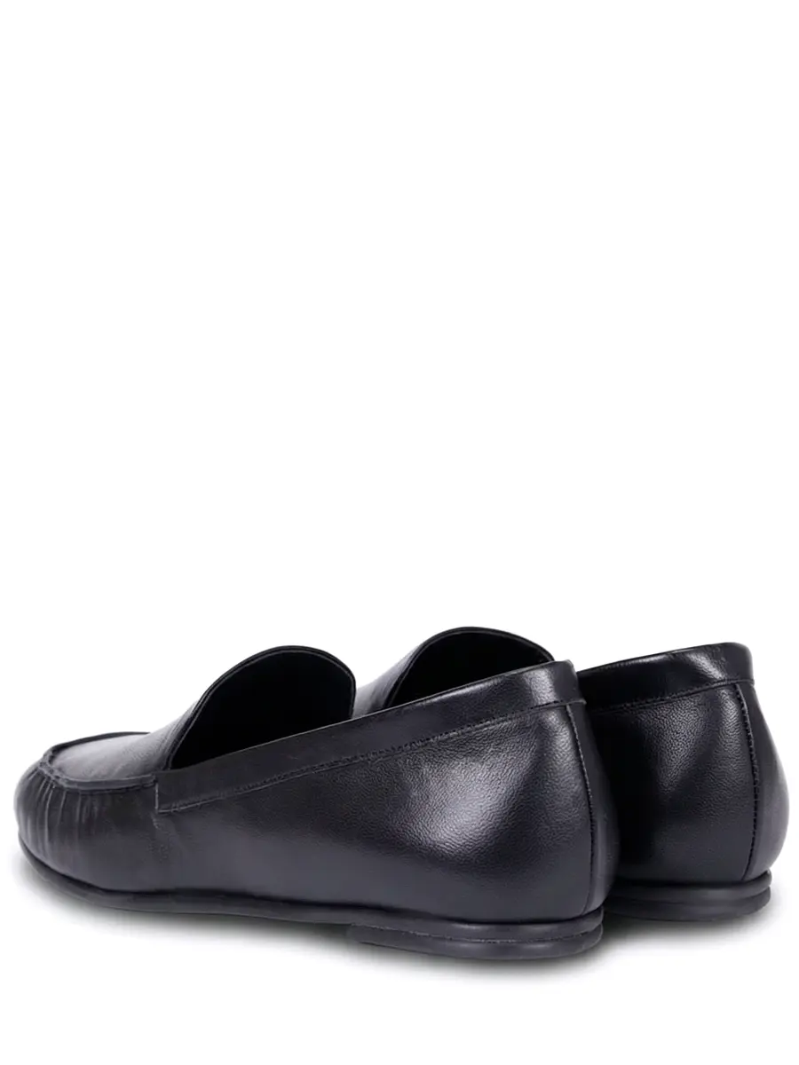 Лоферы кожаные