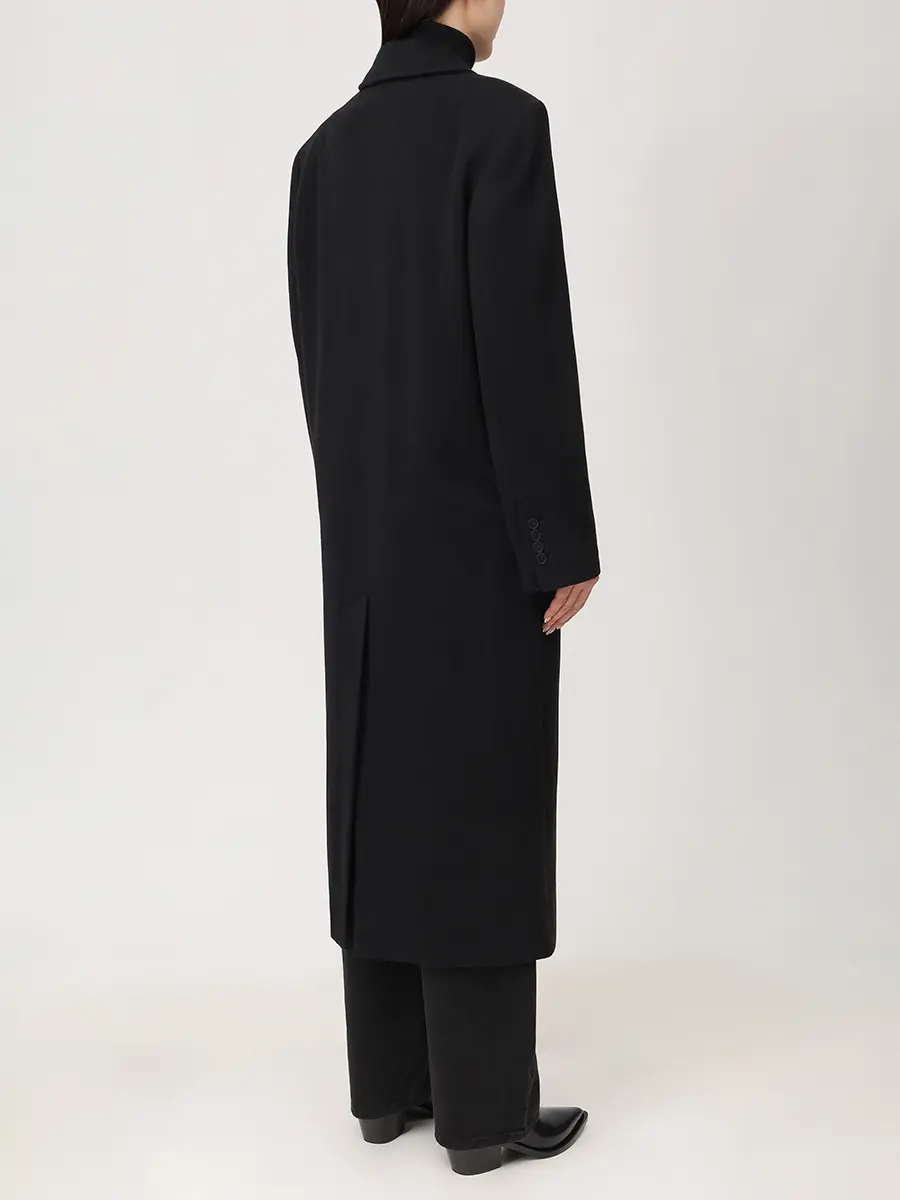 Пальто шерстяное