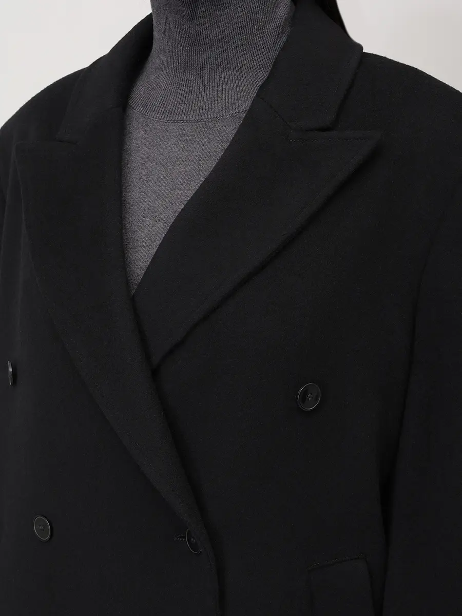 Пальто шерстяное