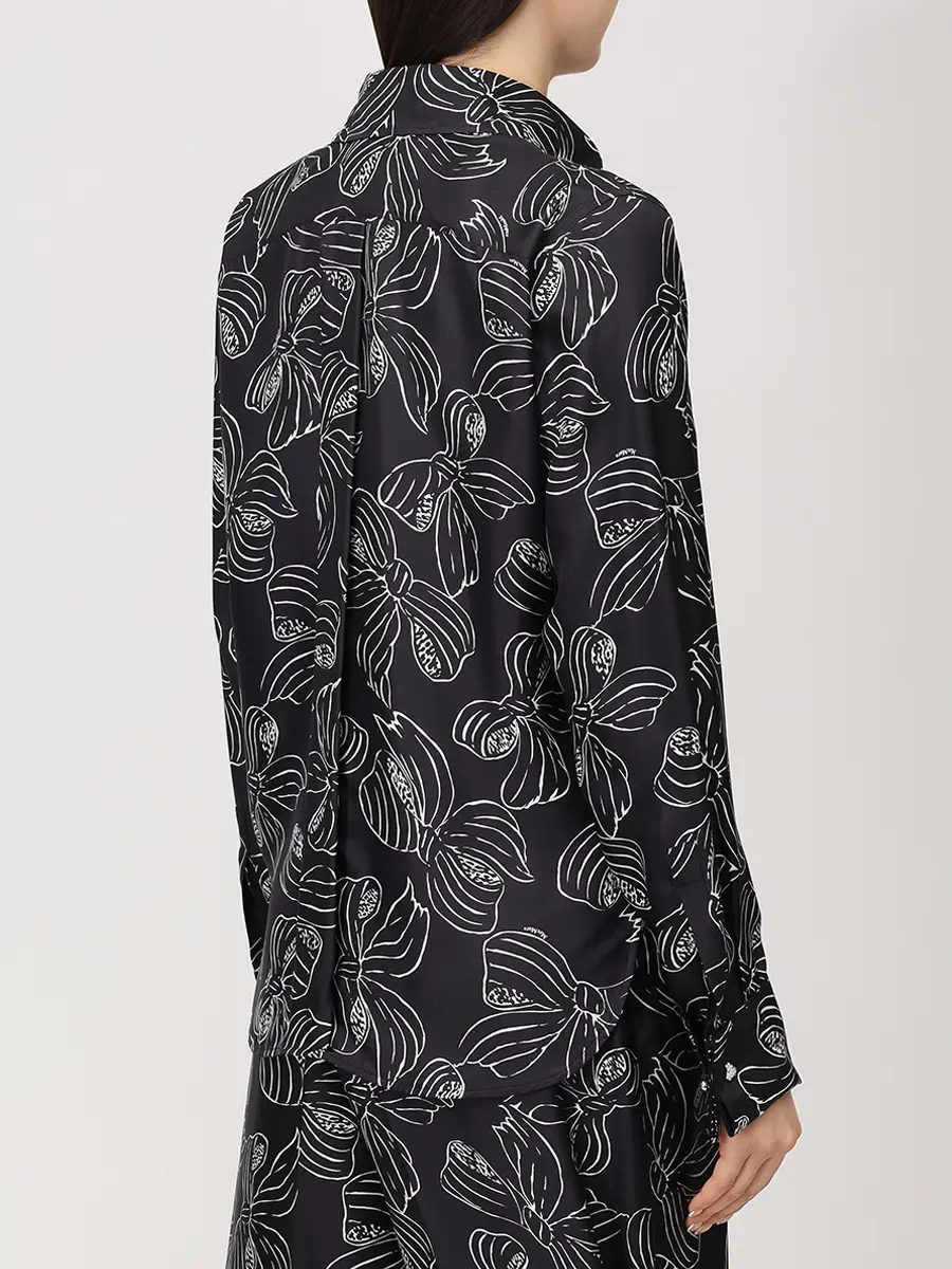 Блуза шелковая