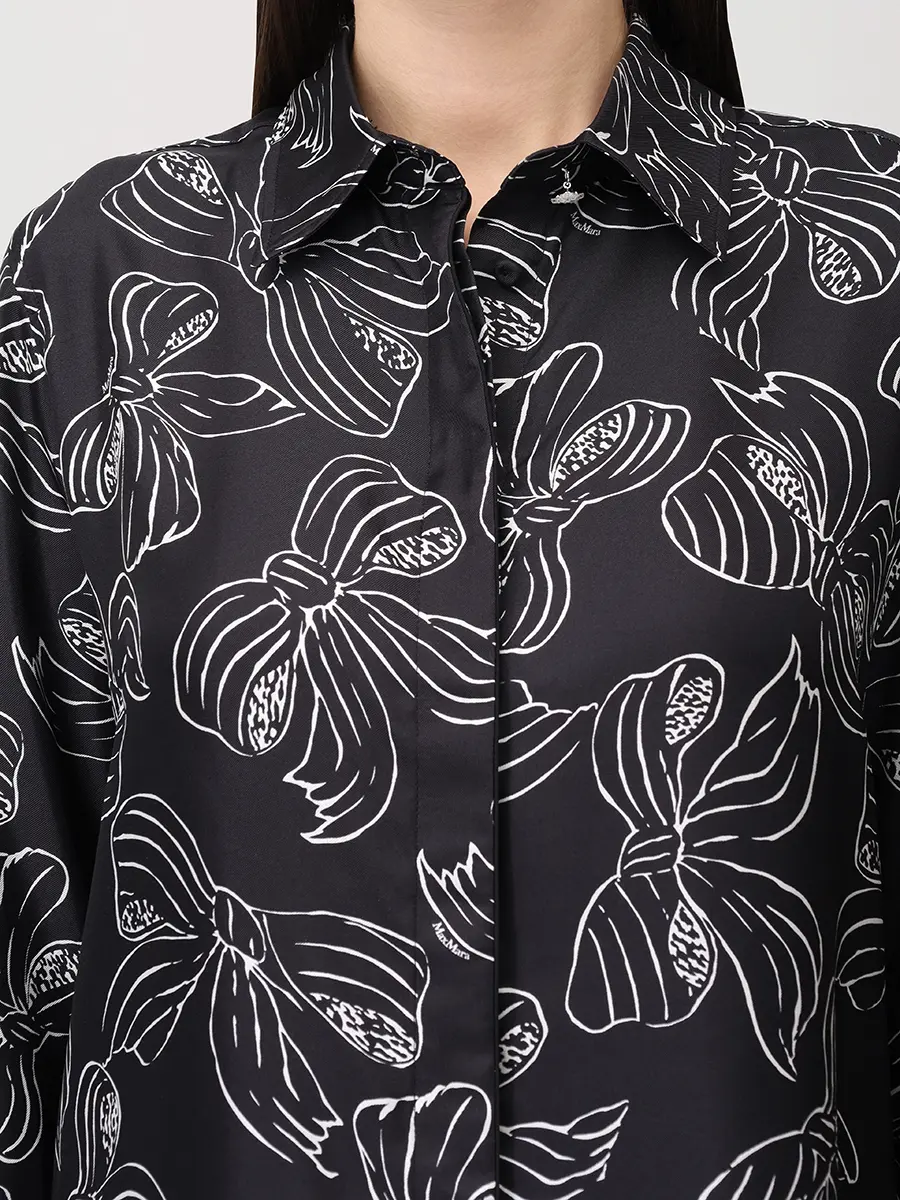 Блуза шелковая