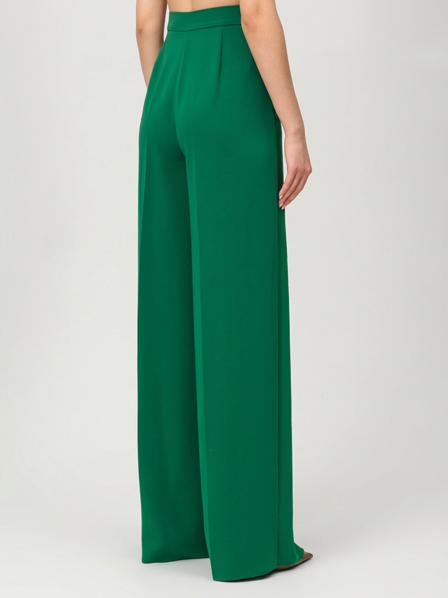 Брюки однотонные