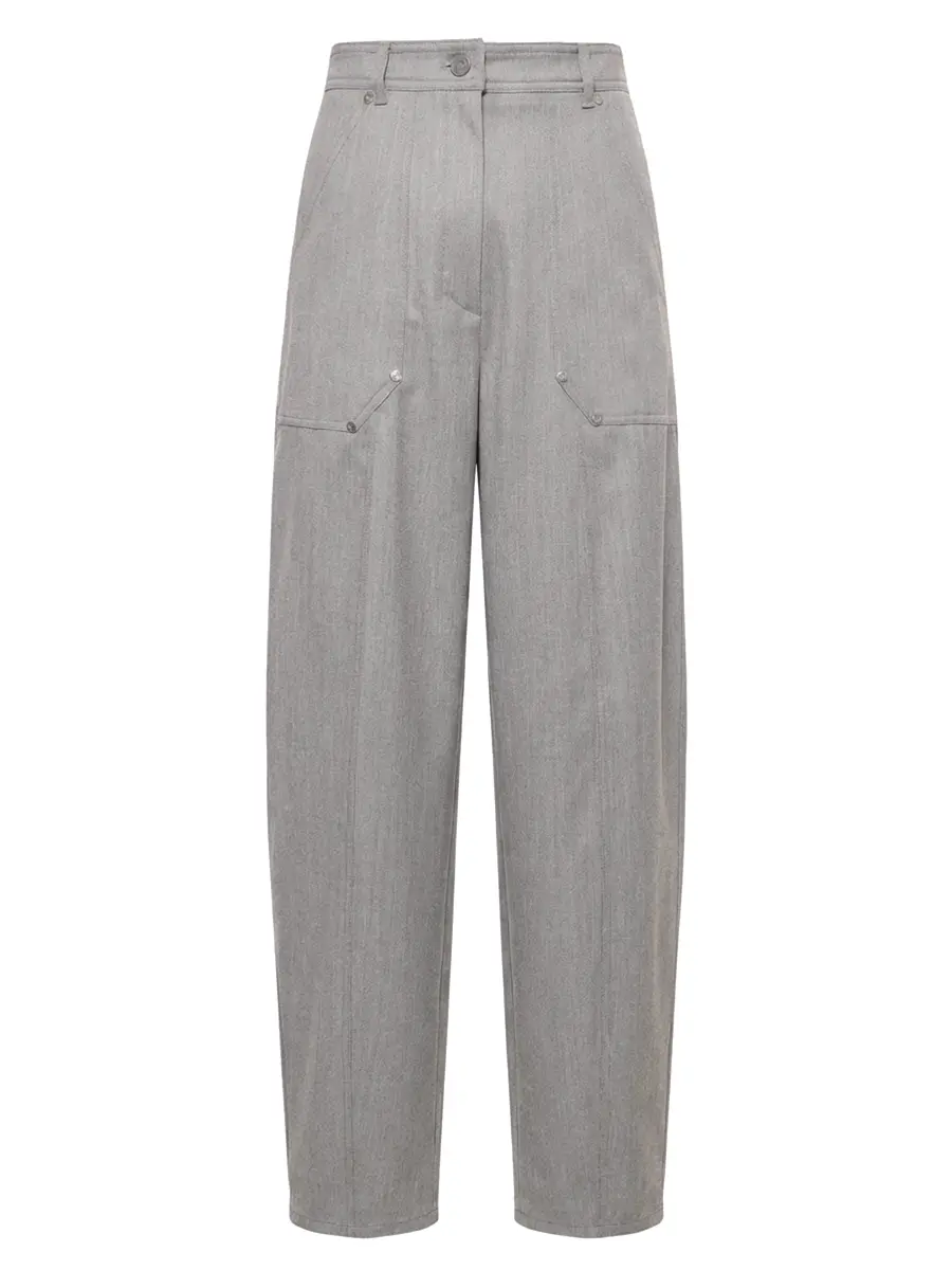 Брюки шерстяные