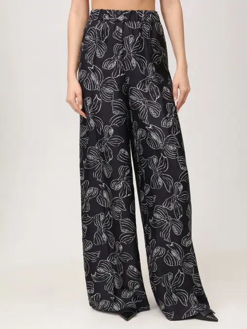 Брюки шелковые MAX MARA