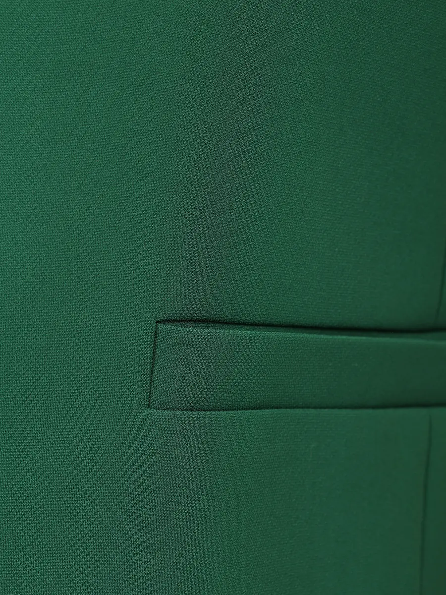 Жилет однотонный