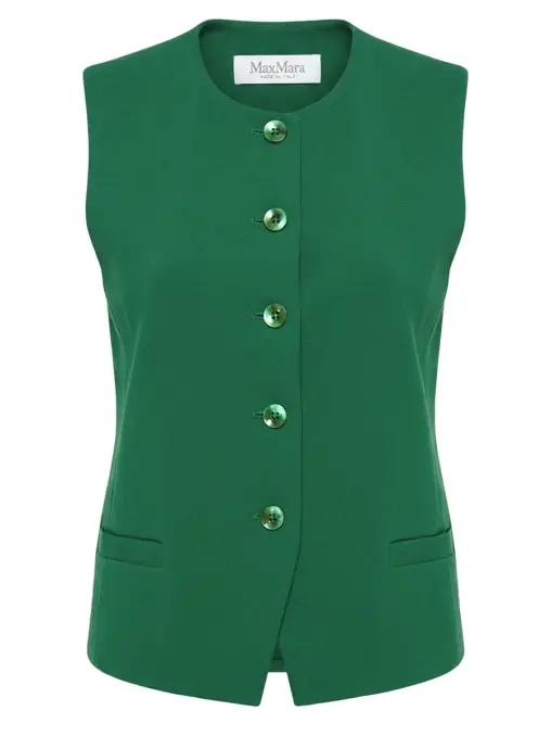 Жилет однотонный MAX MARA