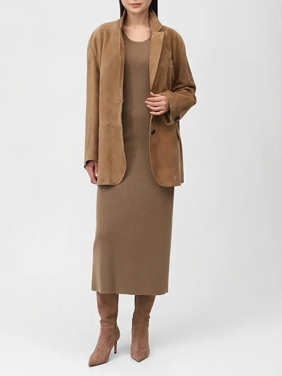 Платье шерстяное