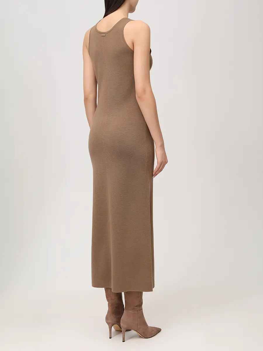 Платье шерстяное