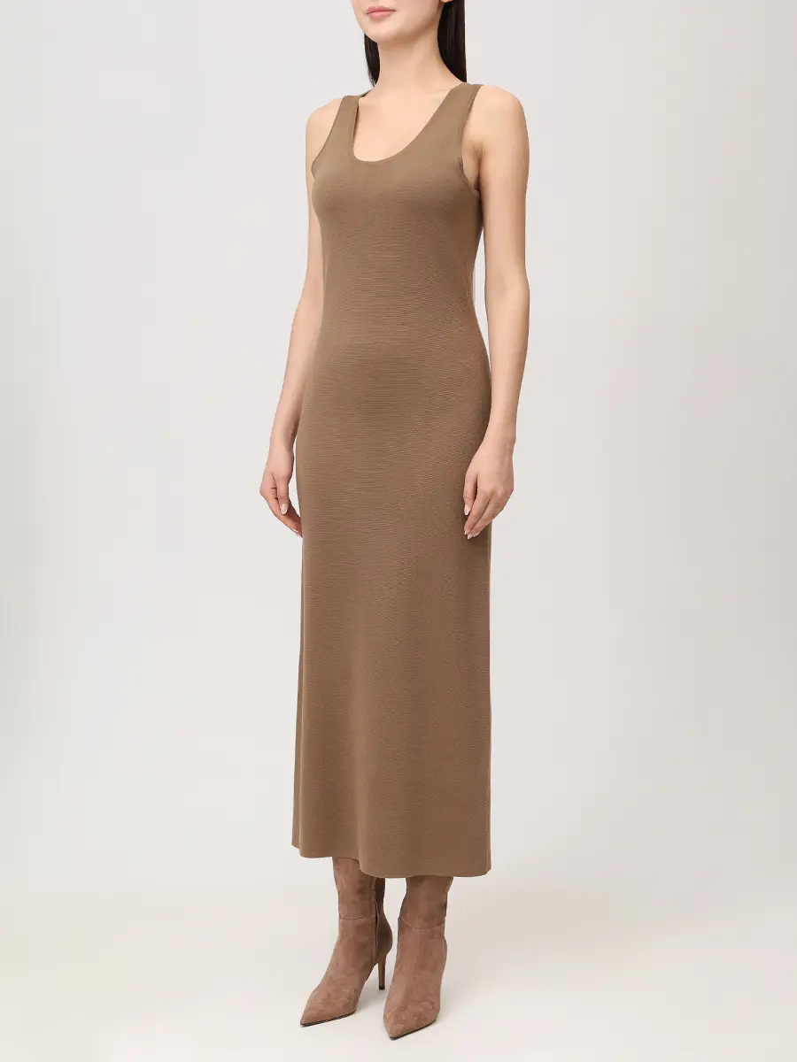 Платье шерстяное