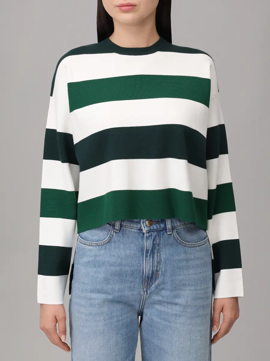 Джемпер в полоску