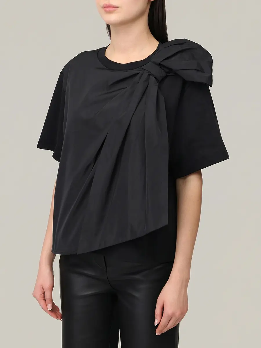 Футболка комбинированная