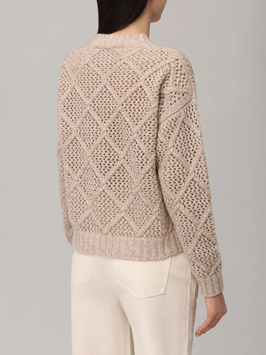 Джемпер с пайетками