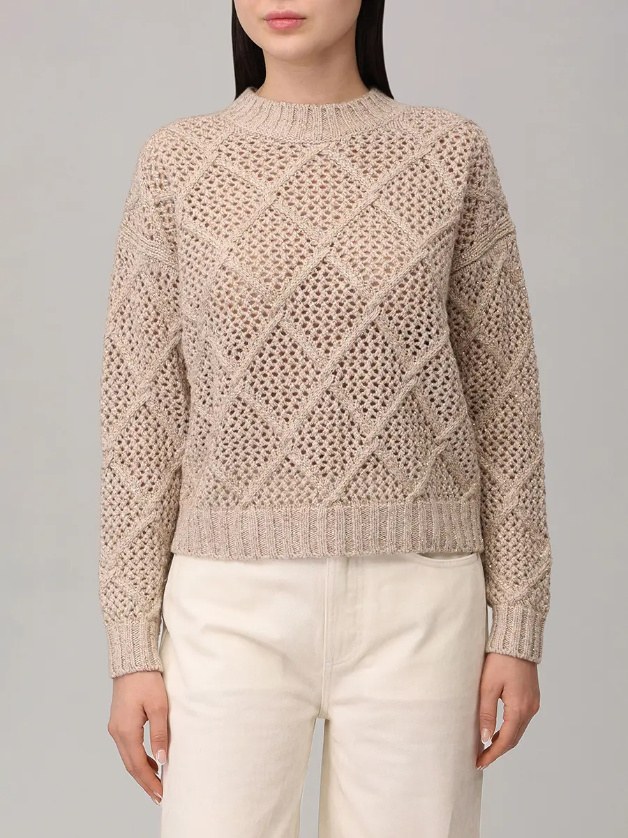 Джемпер с пайетками