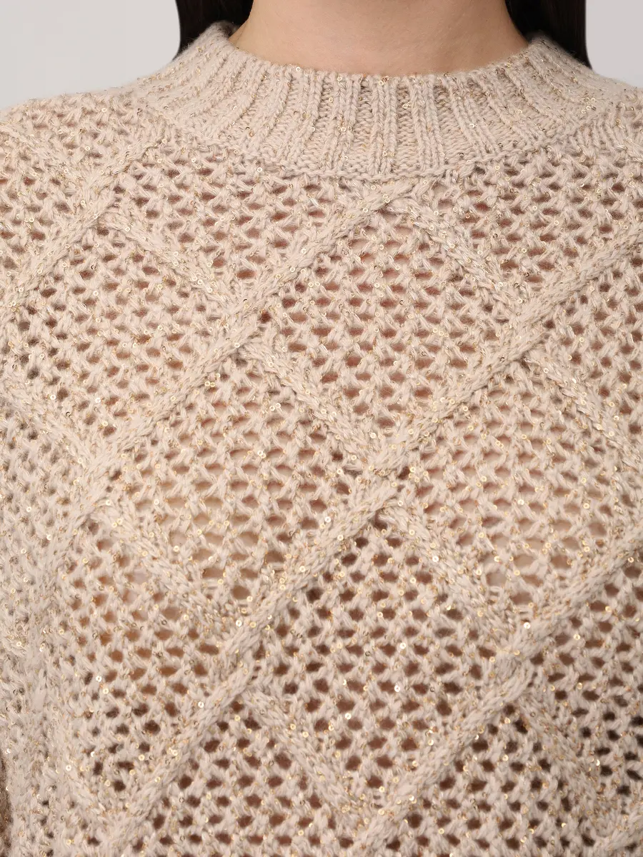 Джемпер с пайетками