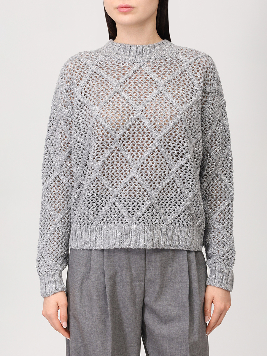 Джемпер с пайетками