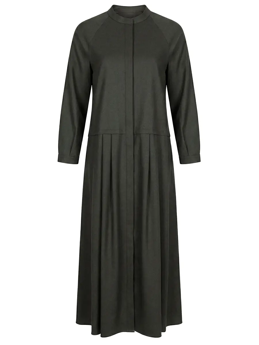 Платье шерстяное