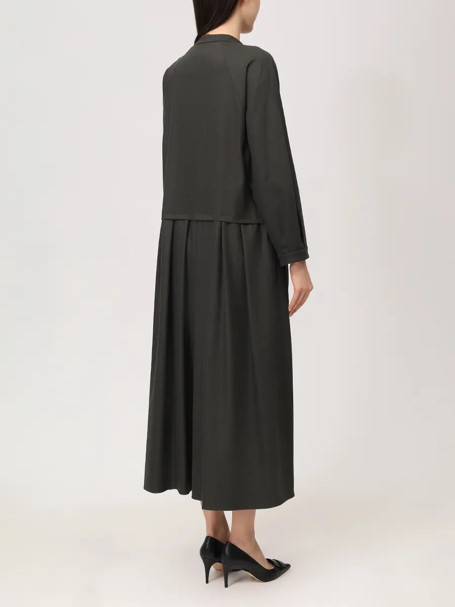 Платье шерстяное