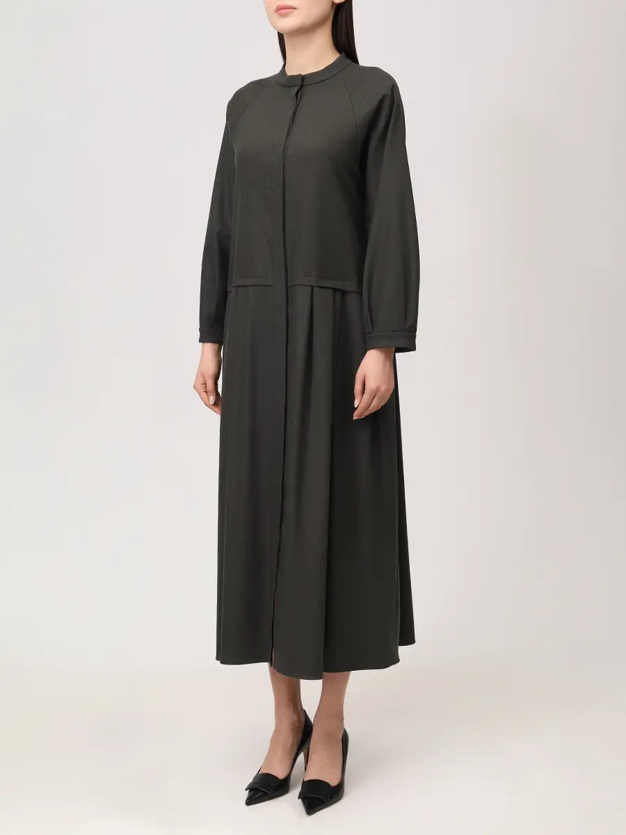 Платье шерстяное