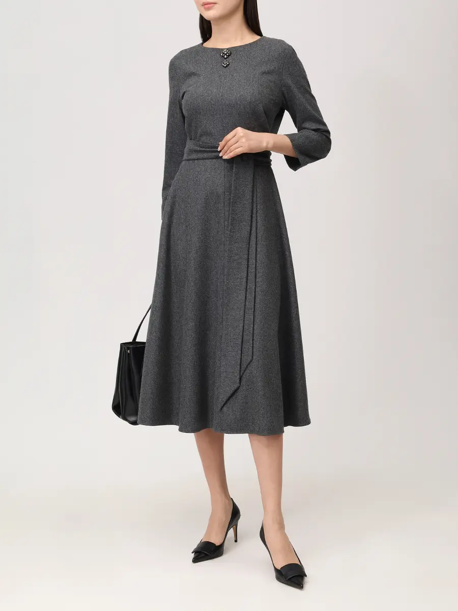 Платье шерстяное