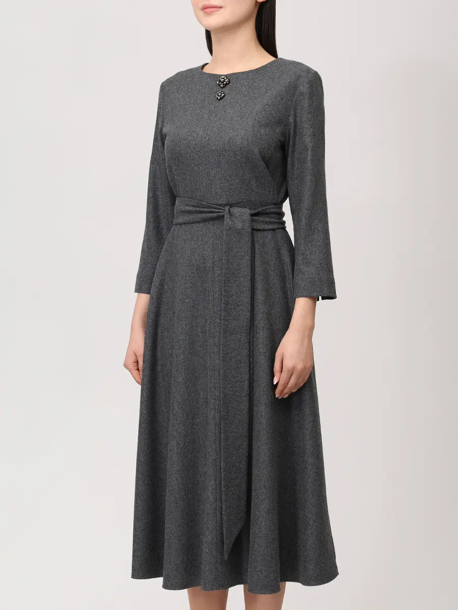 Платье шерстяное