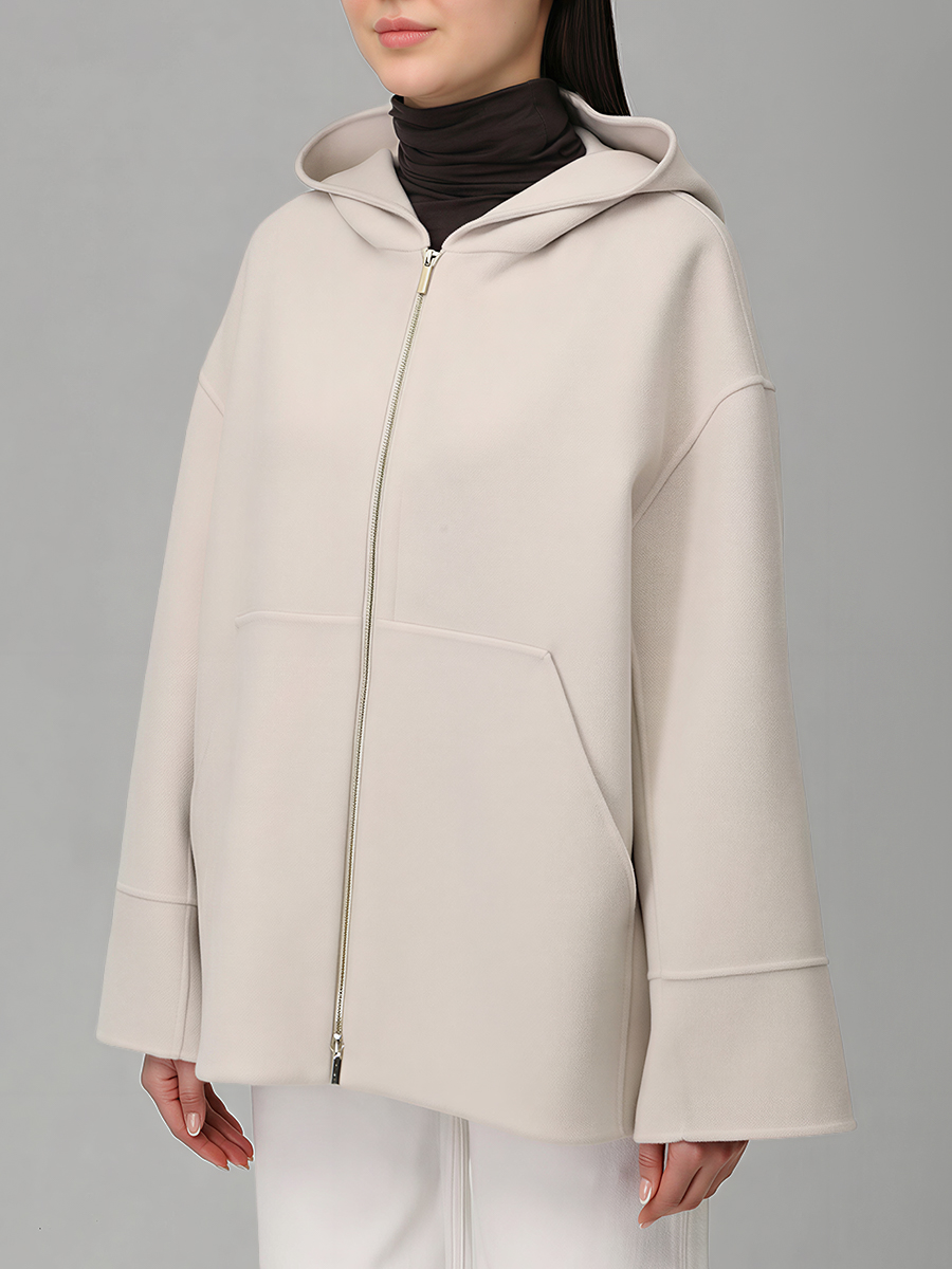 Полупальто шерстяное