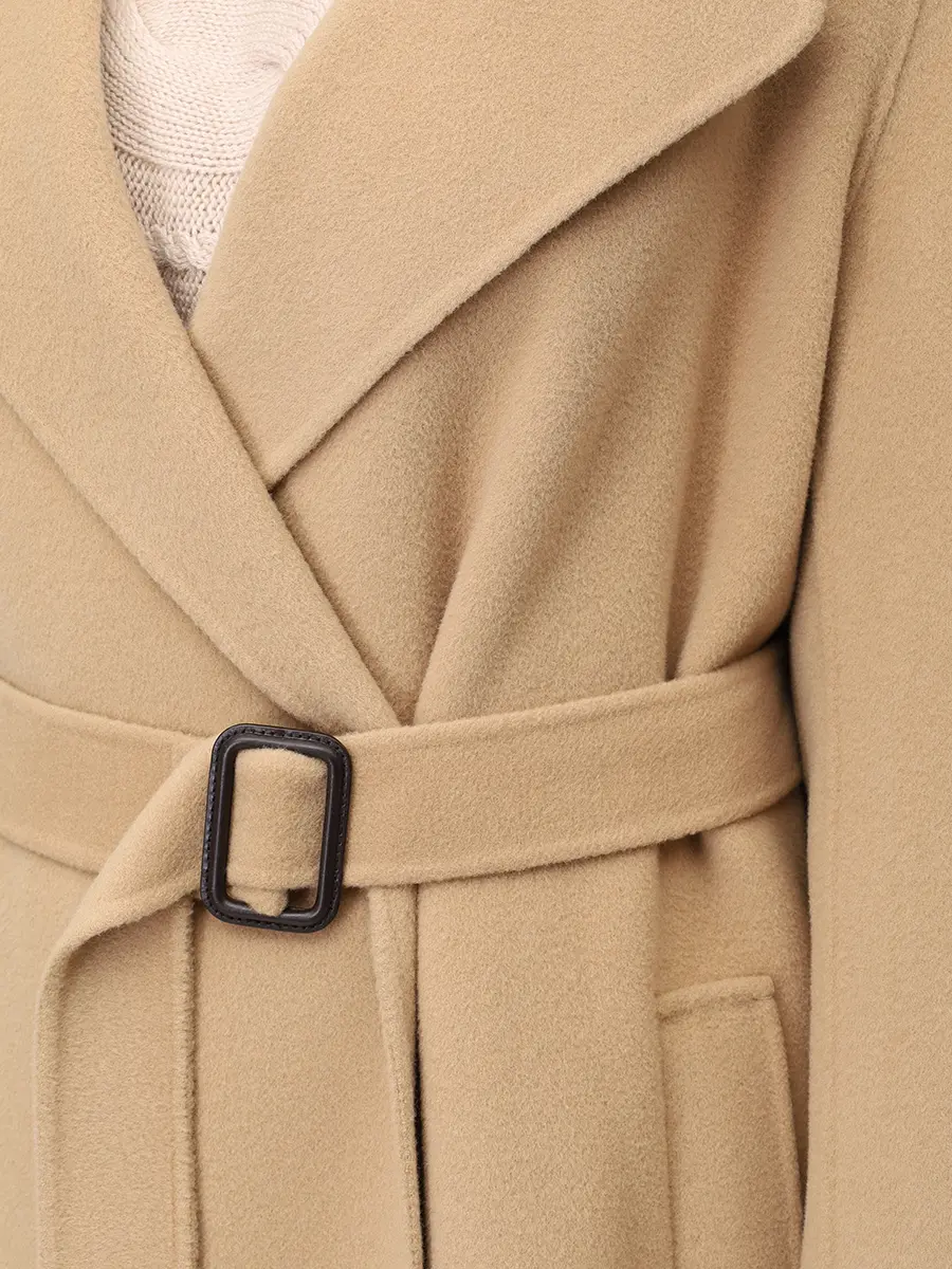 Пальто шерстяное