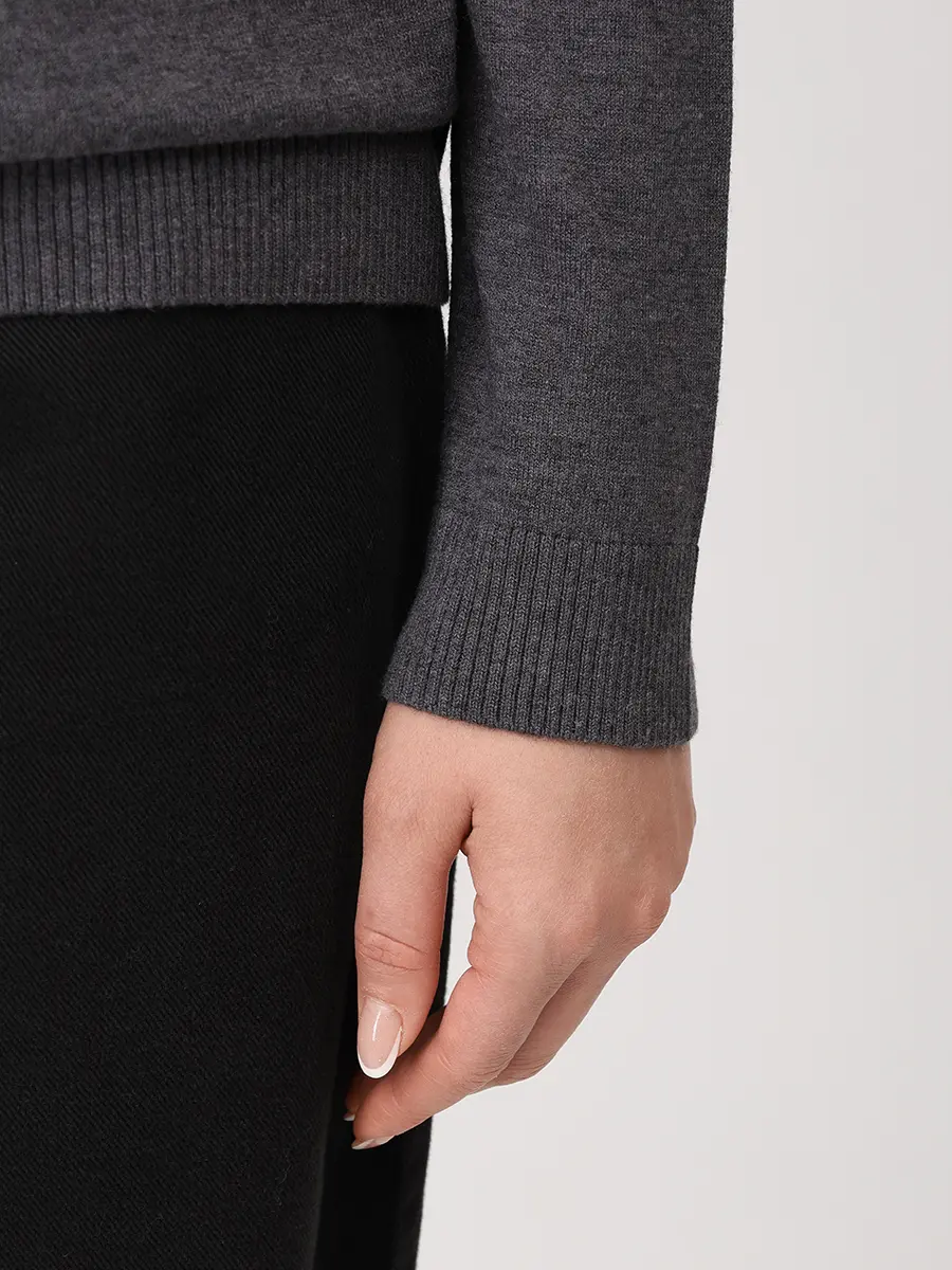 Джемпер из шелка и шерсти