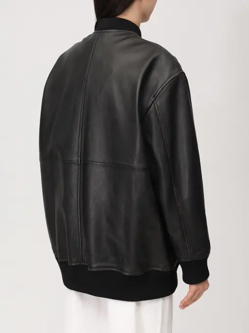 Бомбер кожаный WEEKEND MAX MARA