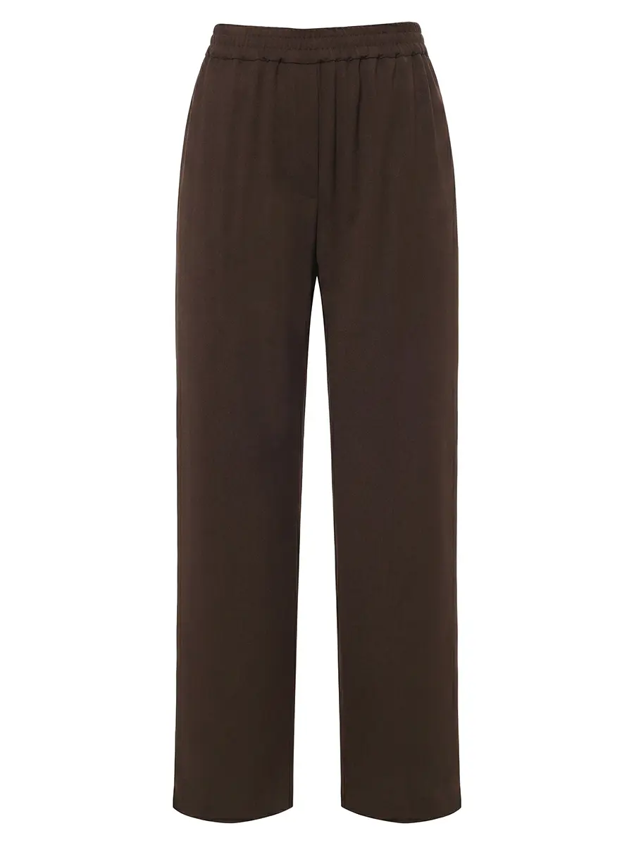 Брюки однотонные