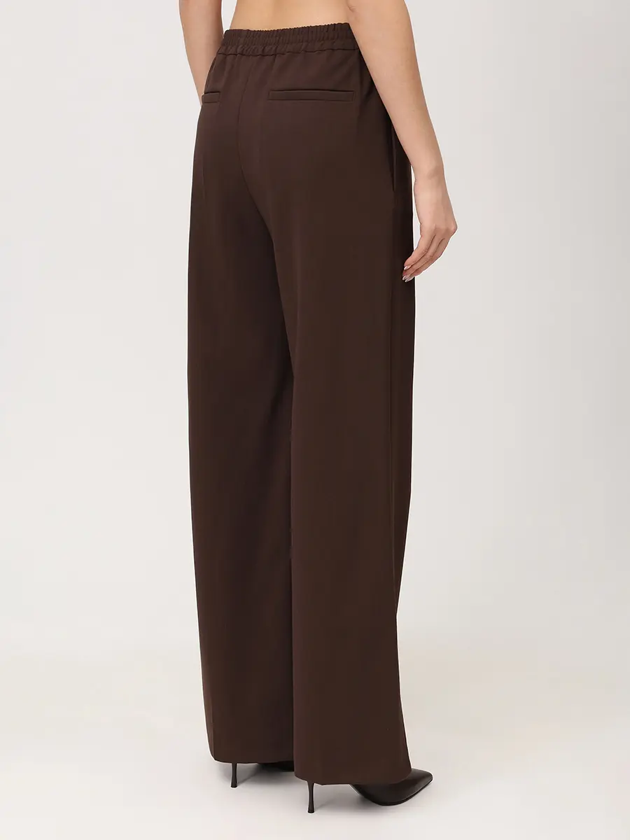 Брюки однотонные