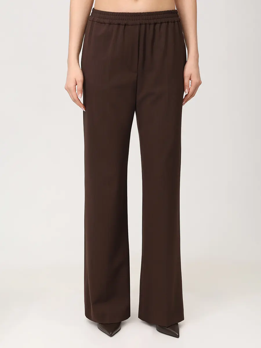 Брюки однотонные