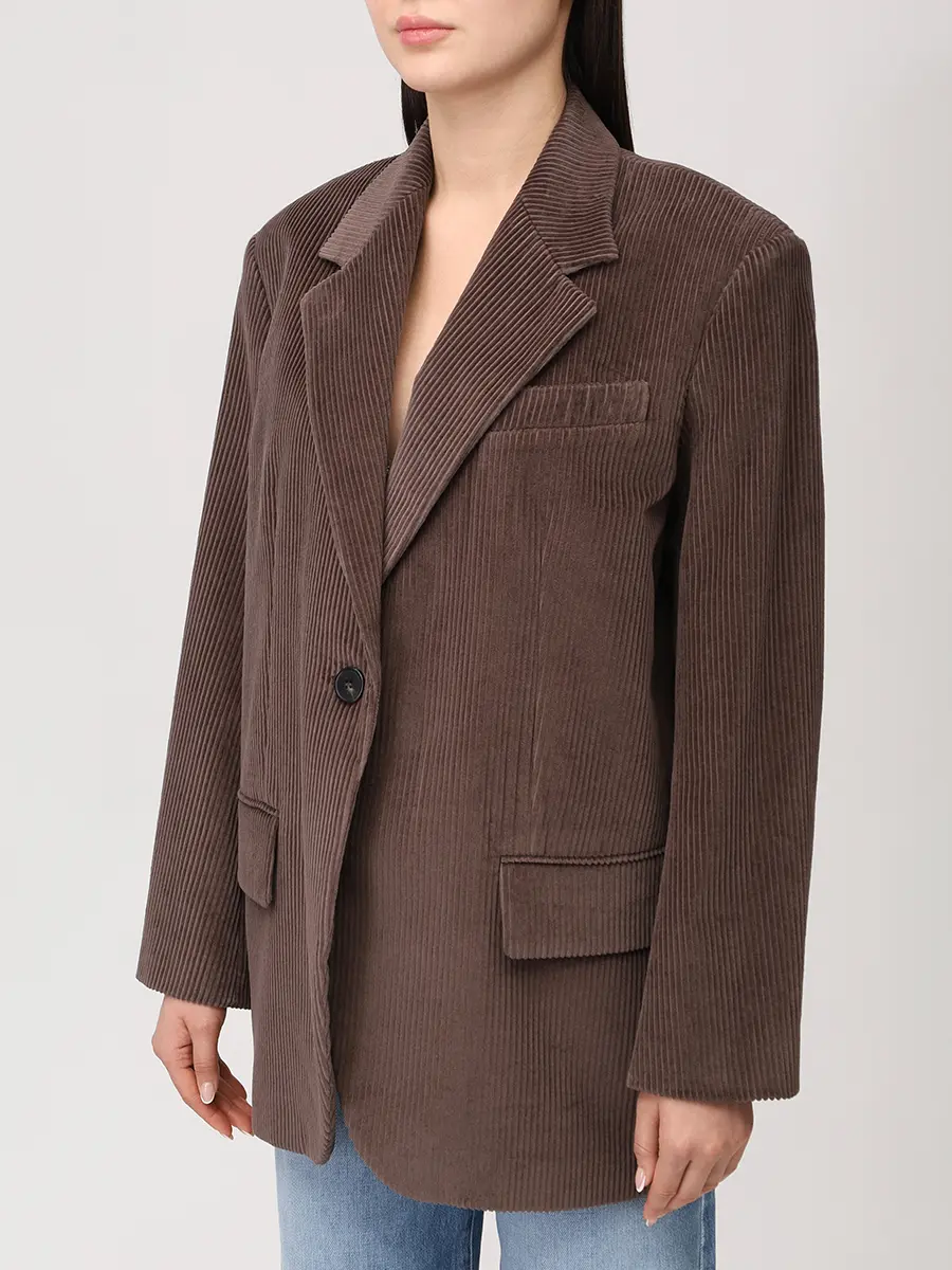Пиджак вельветовый