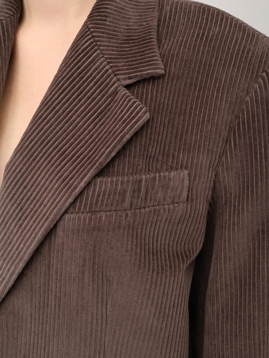 Пиджак вельветовый