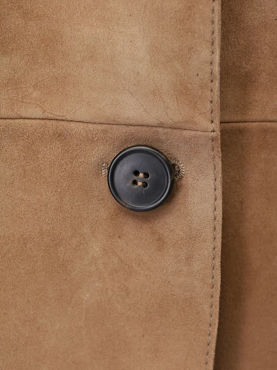 Пиджак замшевый