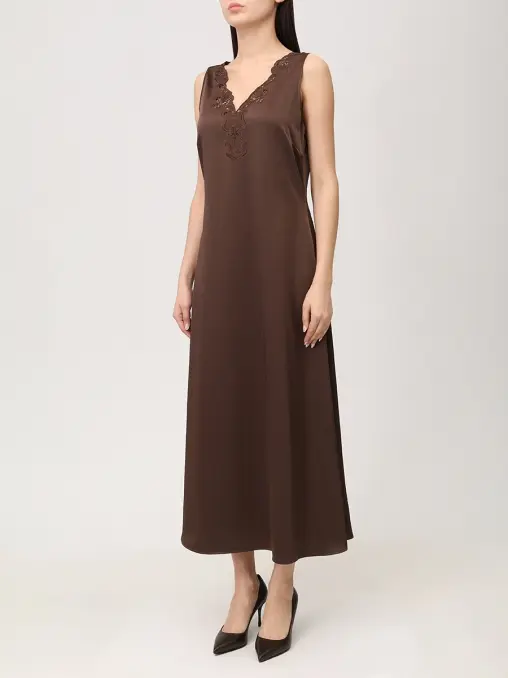 Платье атласное WEEKEND MAX MARA