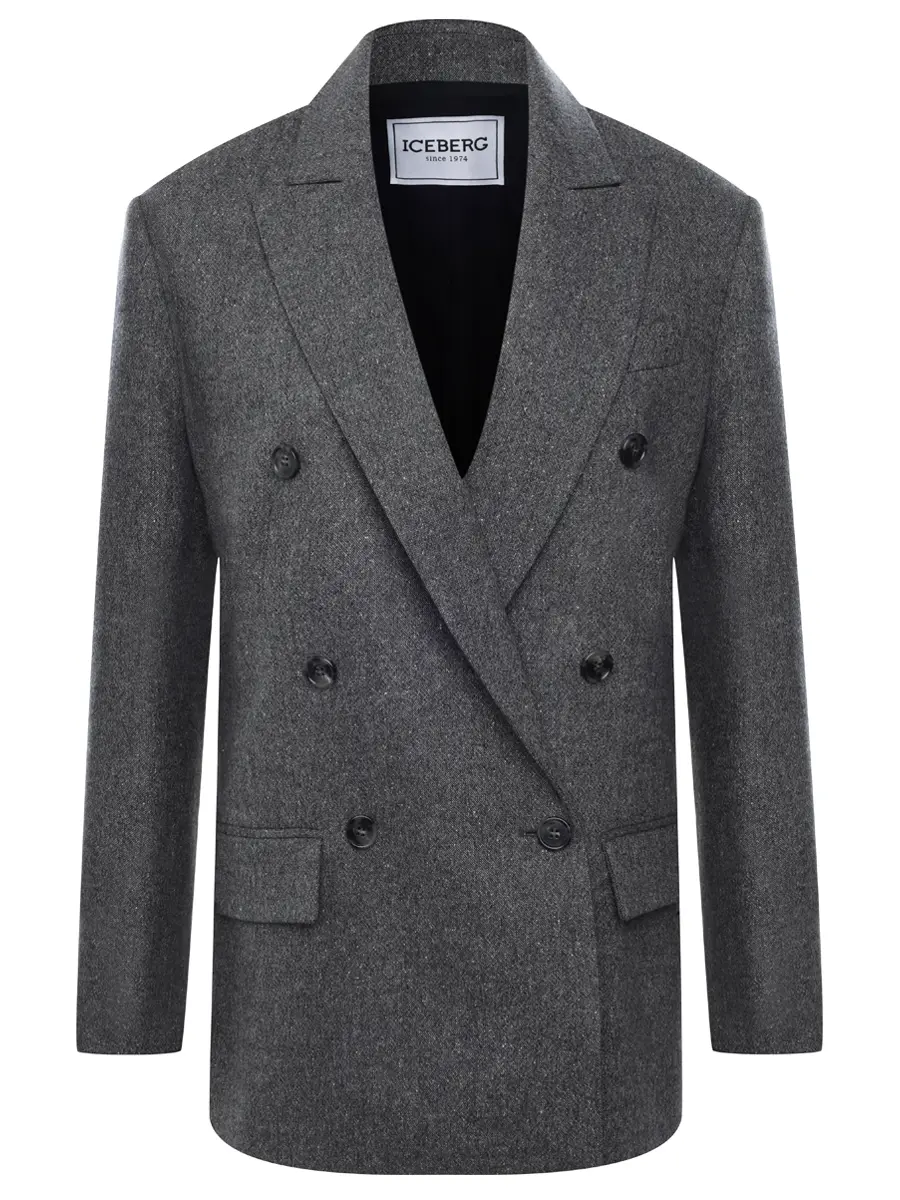 Жакет шерстяной