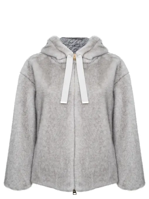 Бомбер из экомеха HERNO