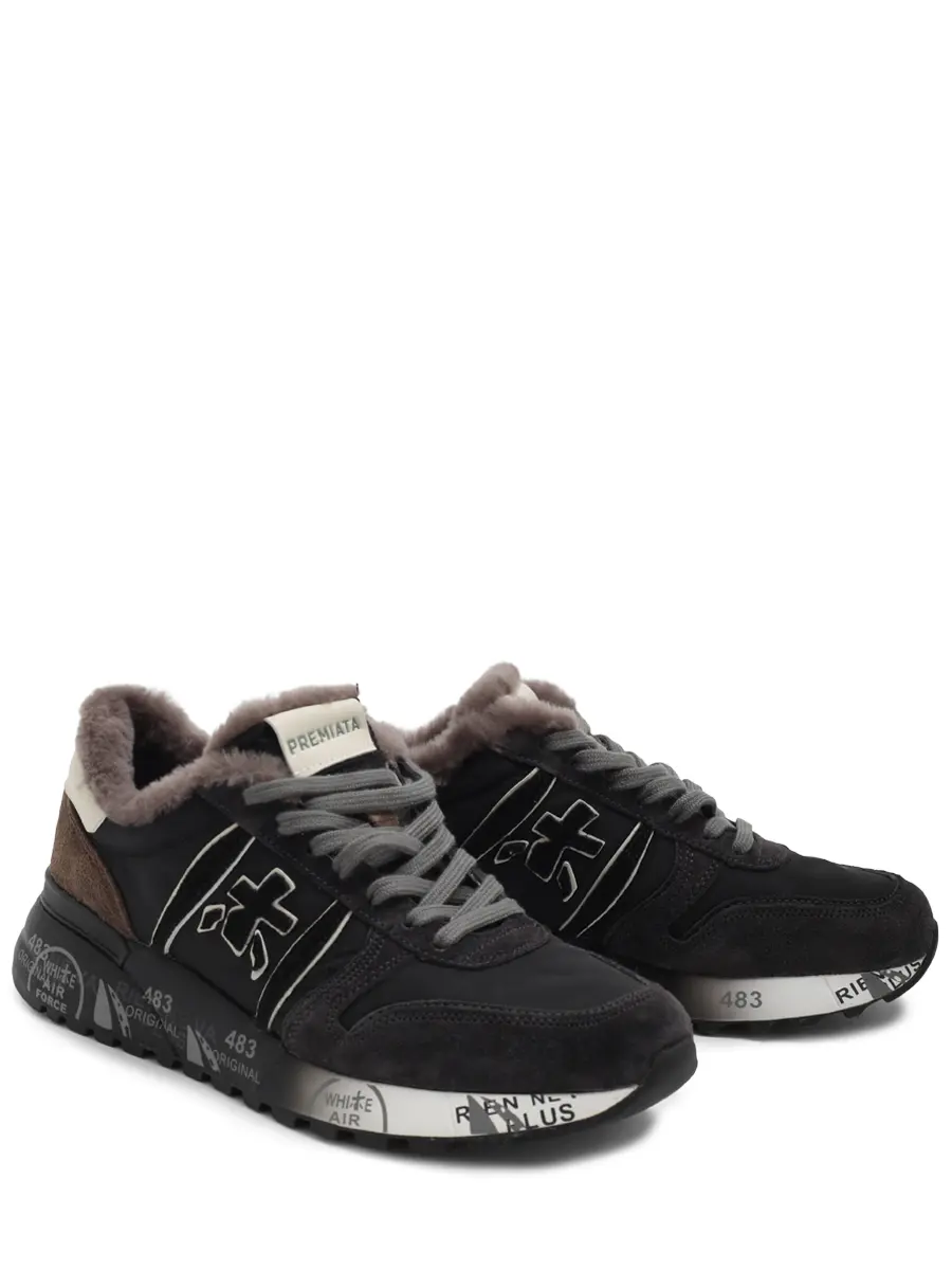 Кроссовки комбинированные на меху