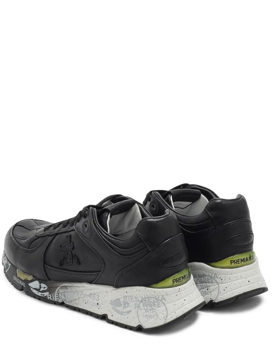 Кроссовки кожаные