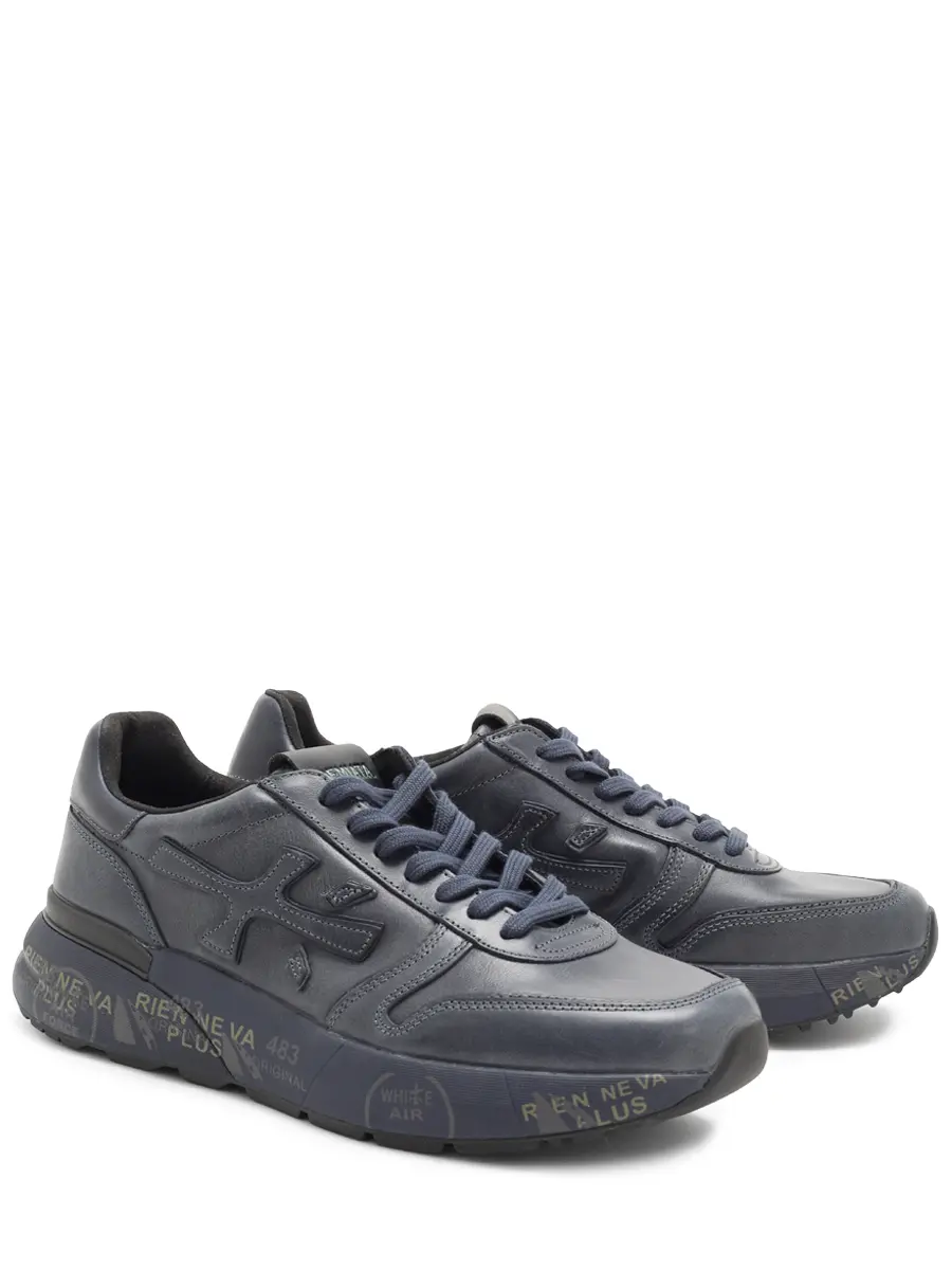 Кроссовки кожаные