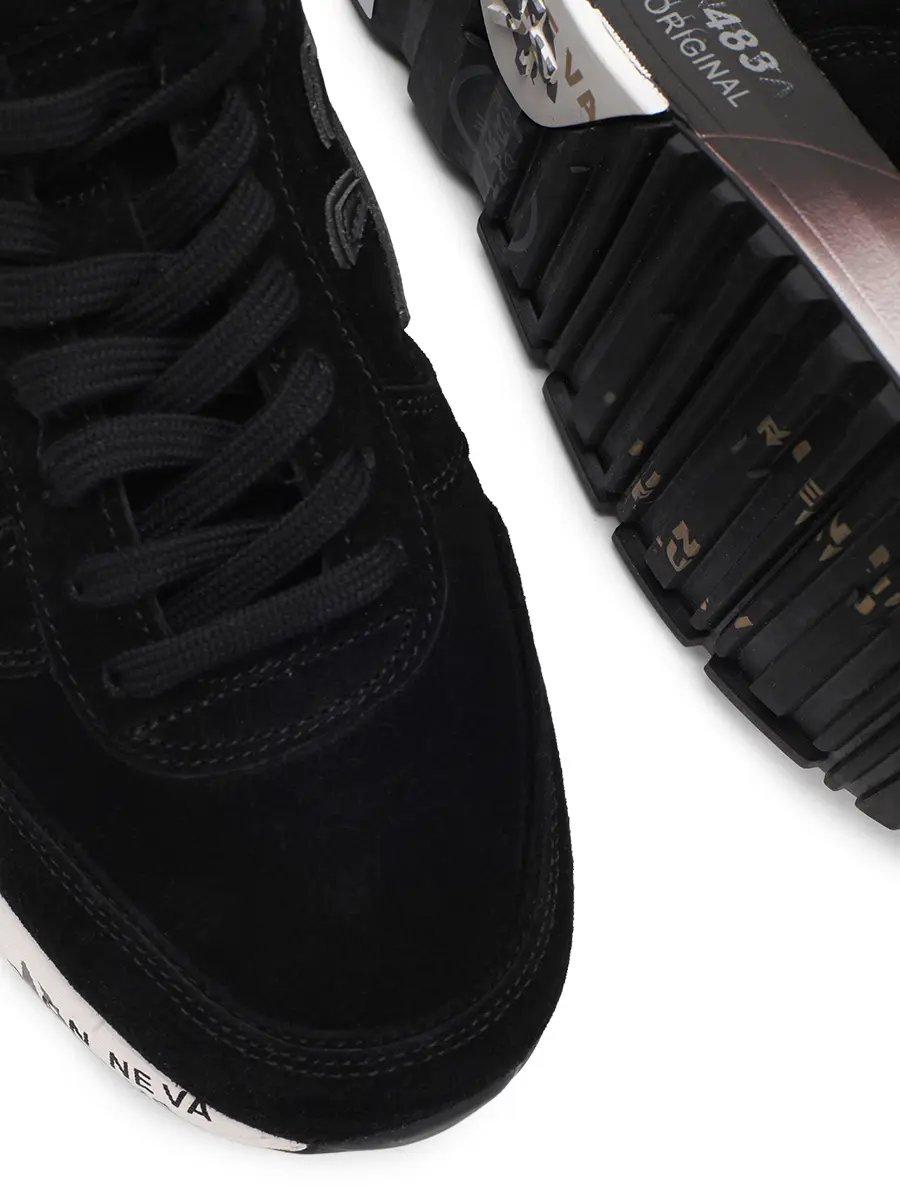 Кроссовки замшевые на меху