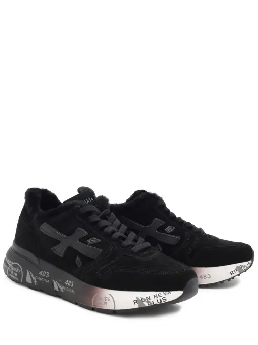 Кроссовки замшевые на меху PREMIATA