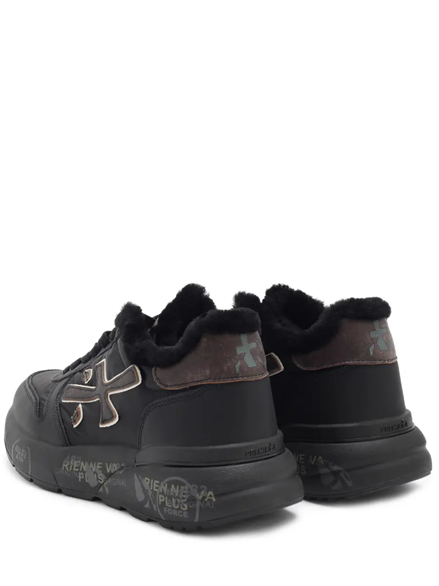 Кроссовки комбинированные на меху