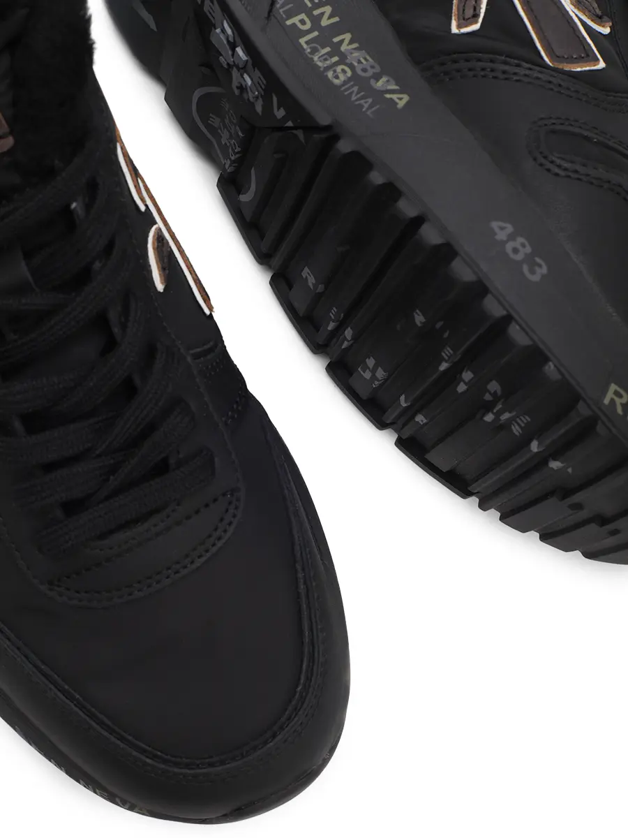 Кроссовки комбинированные на меху