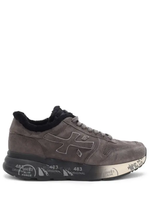 Кроссовки замшевые на меху PREMIATA