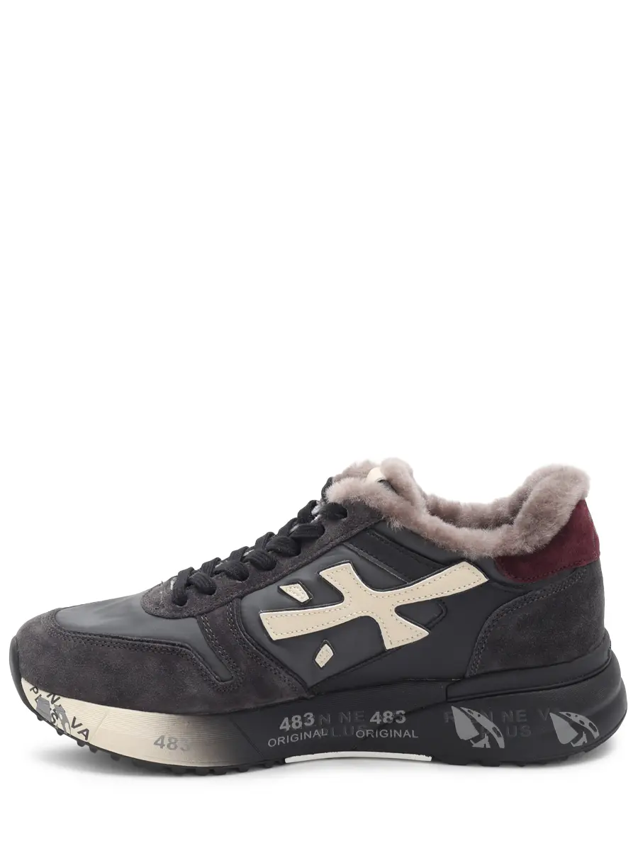 Кроссовки комбинированные на меху