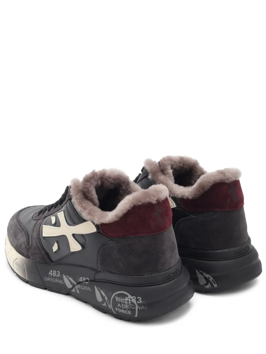 Кроссовки комбинированные на меху