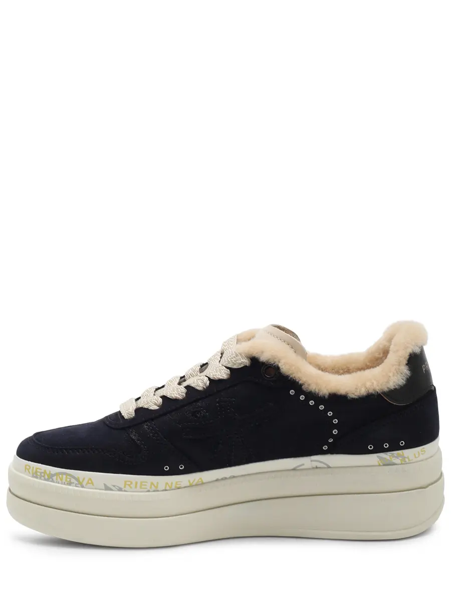 Кеды замшевые на меху