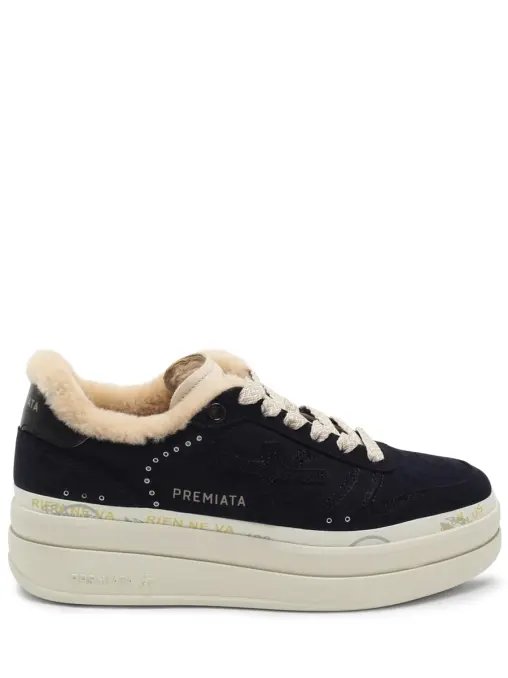Кеды замшевые на меху PREMIATA